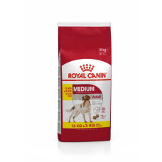 Royal Canin Medium Adult 15кг+3кг в подарок